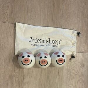 Friendsheep Wool Dryer Balls with Bag